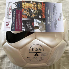 Brandi Chastain autographed Nike Geo size 5 soccer ball JSA - AutographsForSale.com