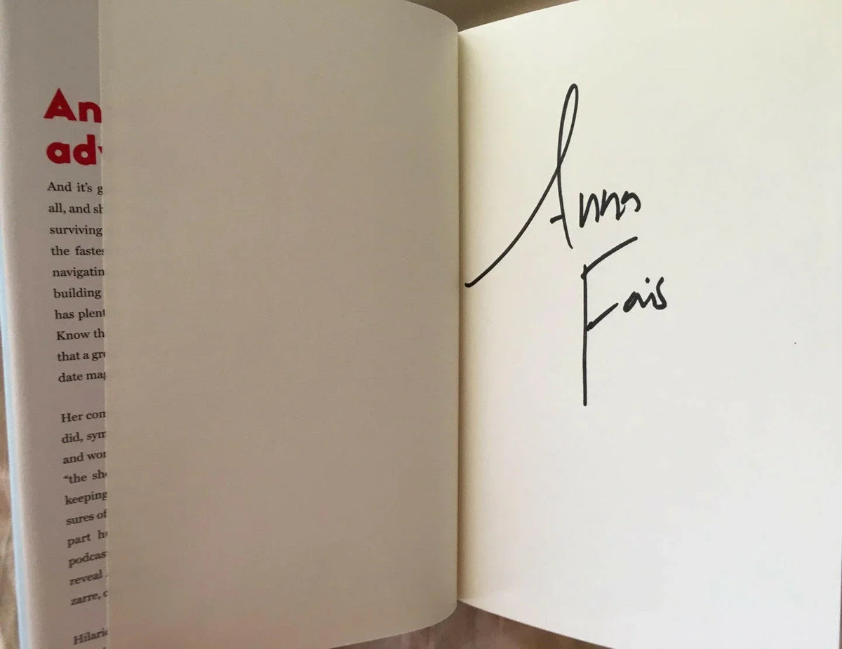 Anna Faris autographed Unqualified 1st edition book - AutographsForSale.com