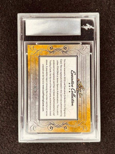 Ray Boom Boom Mancini 2016 Leaf Masterpiece Cut Signature certified signed boxing card 1/1 - AutographsForSale.com