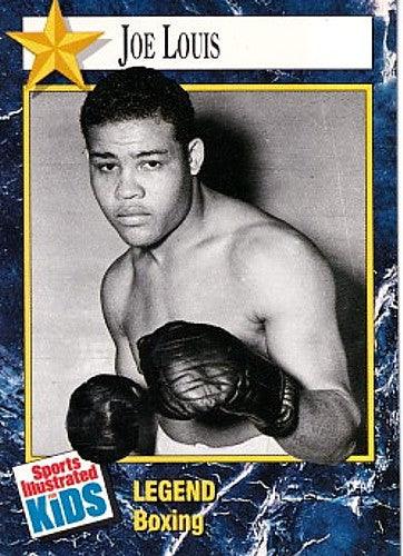 Joe Louis 1991 SI for Kids Legends boxing card - AutographsForSale.com