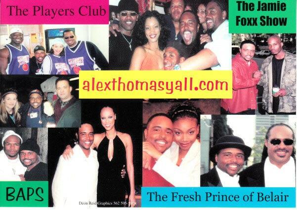 Alex Thomas Soul Train autographed 4x6 photo card - AutographsForSale.com