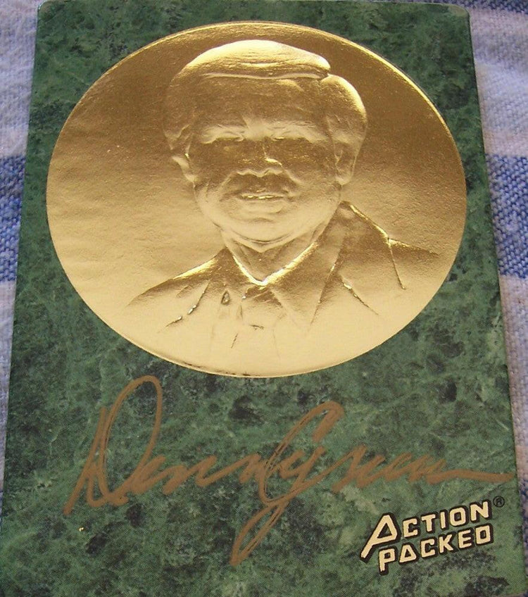 Denny Crum certified signed Louisville 1994 Action Packed Hall of Fame card - AutographsForSale.com