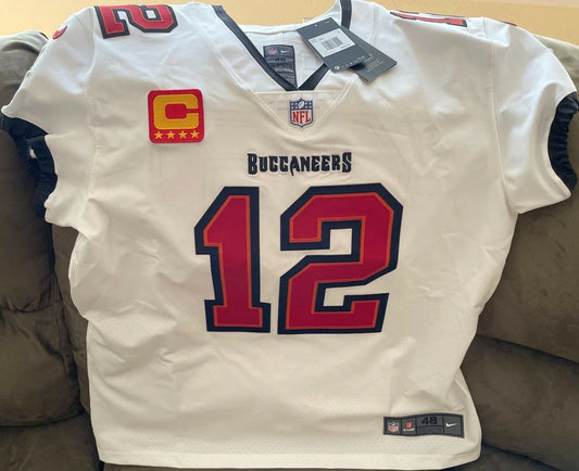 Tom Brady Tampa Bay Buccaneers 2020 authentic Nike Elite white game model jersey NEW WITH TAGS - AutographsForSale.com
