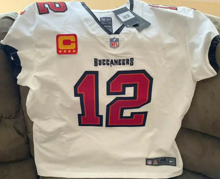 Tom Brady Tampa Bay Buccaneers 2020 authentic Nike Elite white game model jersey NEW with TAGS - AutographsForSale.com