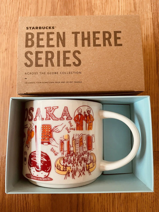 Starbucks 2018 Been There Series Osaka 14 ounce collector coffee mug NEW - AutographsForSale.com
