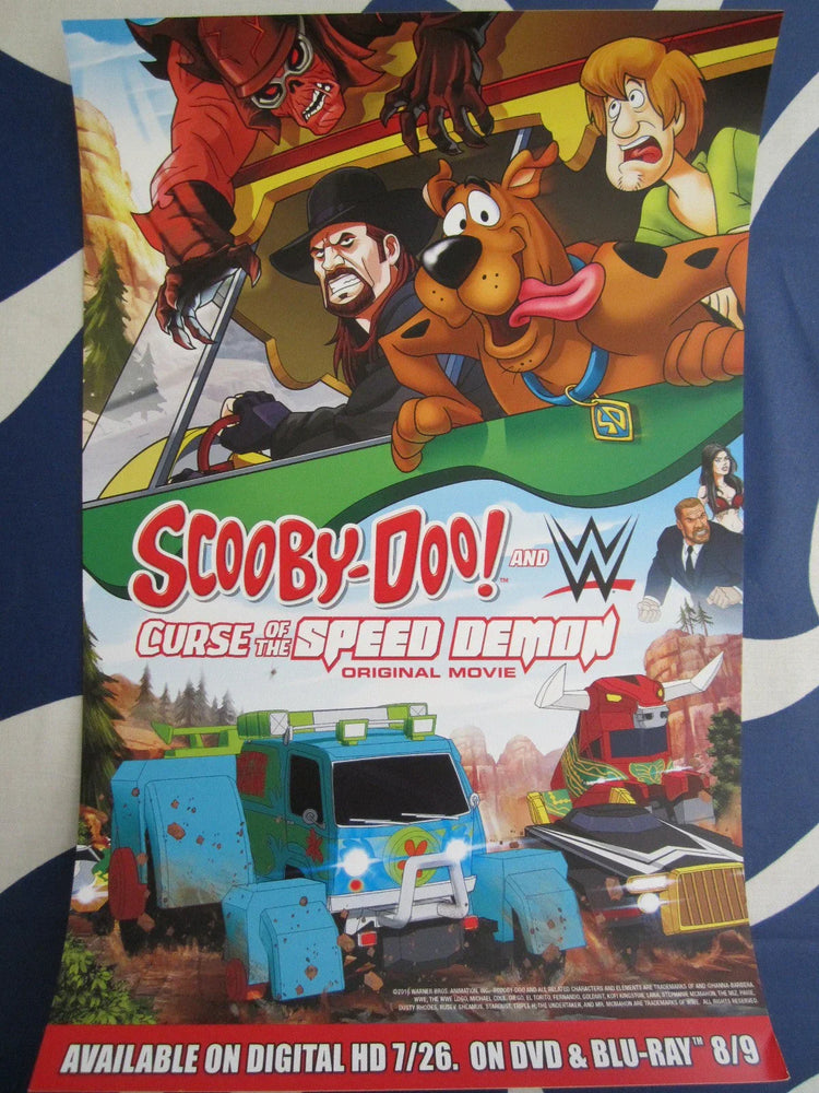 Scooby-Doo Curse of Speed Demon 2016 SDCC 10x16 mini poster - AutographsForSale.com
