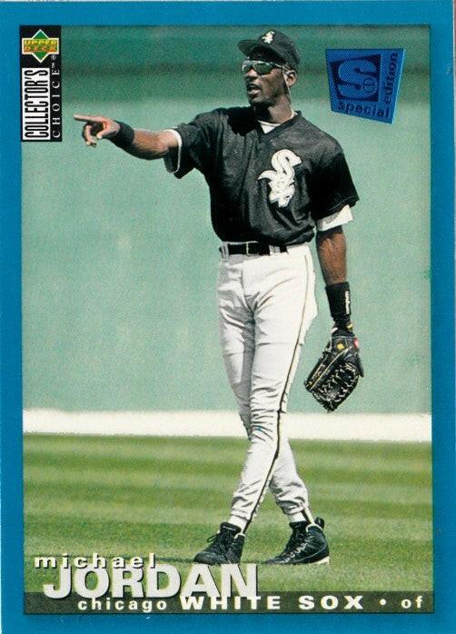 Michael Jordan Birmingham Barons 1995 Collector’s Choice Special Edition card #238 - AutographsForSale.com