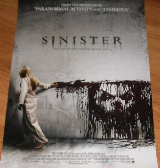 Sinister 2012 movie mini 11x17 promo poster (Ethan Hawke) - AutographsForSale.com