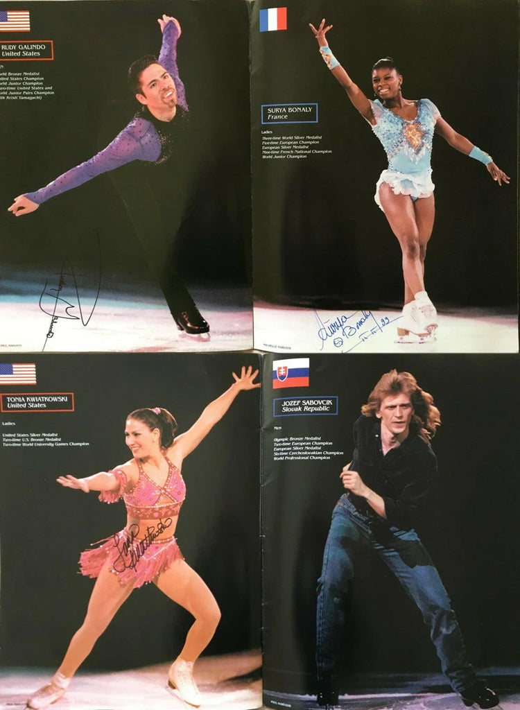 Katarina Witt Rudy Galindo Viktor Petrenko signed 1999 Champions On ice skating program - AutographsForSale.com