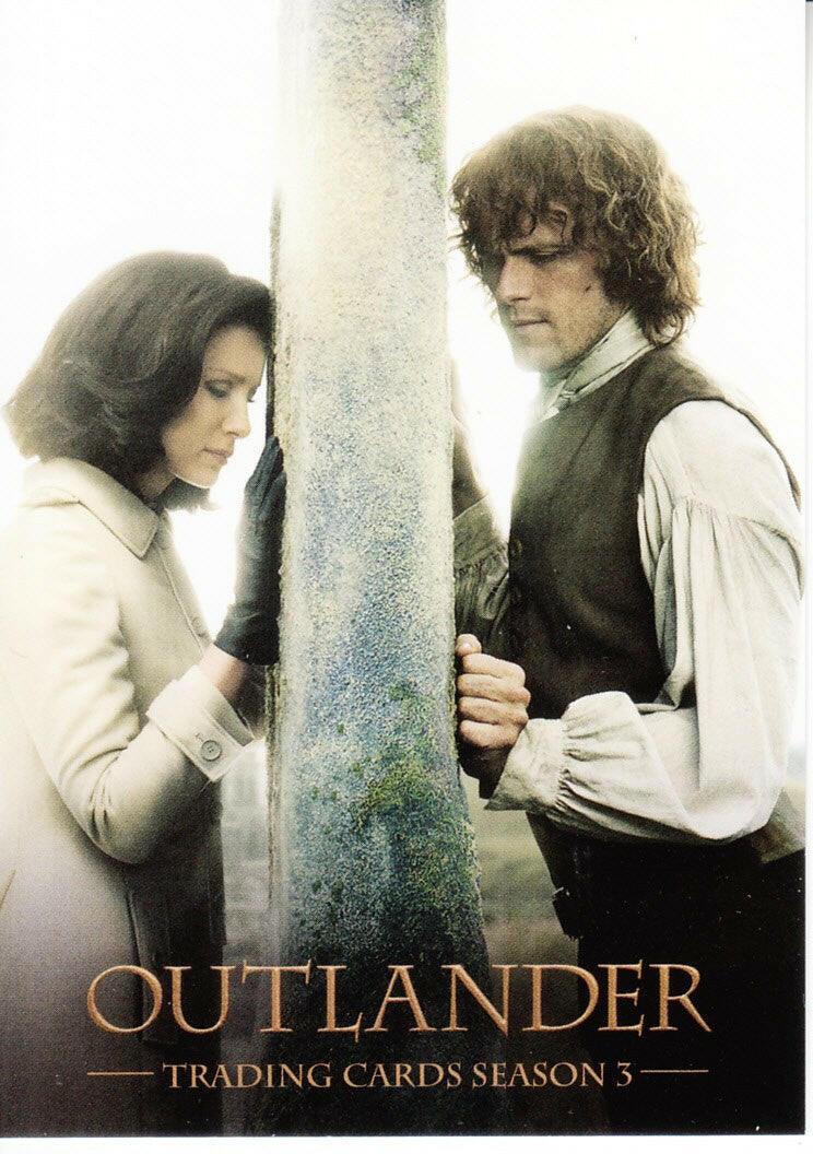 Outlander Season 3 Cryptozoic 2018 SDCC card P8 Sam & Catriona - AutographsForSale.com