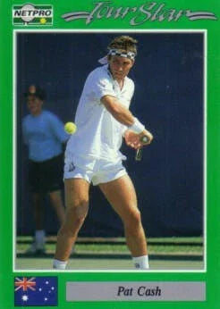 Pat Cash 1991 NetPro tennis card - AutographsForSale.com