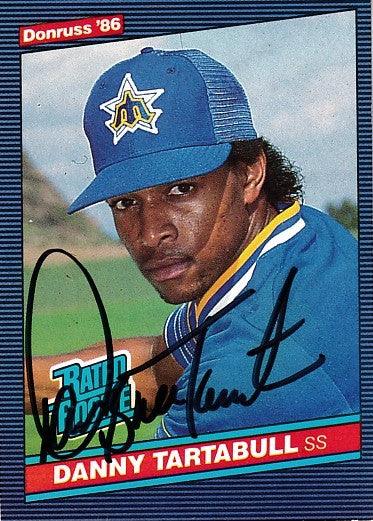 Danny Tartabull signed Mariners 1986 Donruss card - AutographsForSale.com