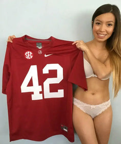 Eddie Lacy Alabama Crimson Tide 2011 2012 Nike jersey - AutographsForSale.com