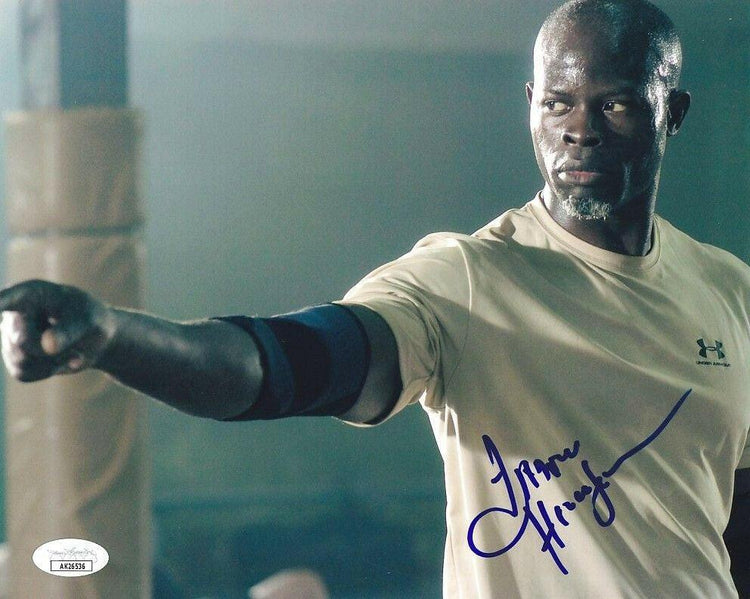 Djimon Hounsou autographed Never Back Down 8x10 movie photo JSA - AutographsForSale.com