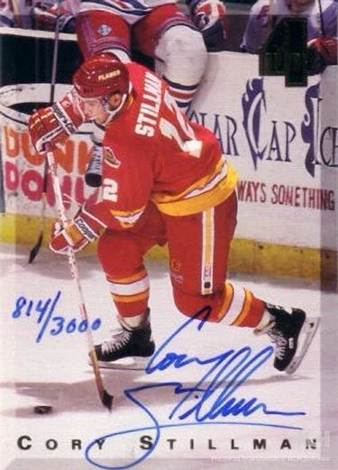 Cory Stillman certified signed 1994 Classic 4-Sport hockey card - AutographsForSale.com