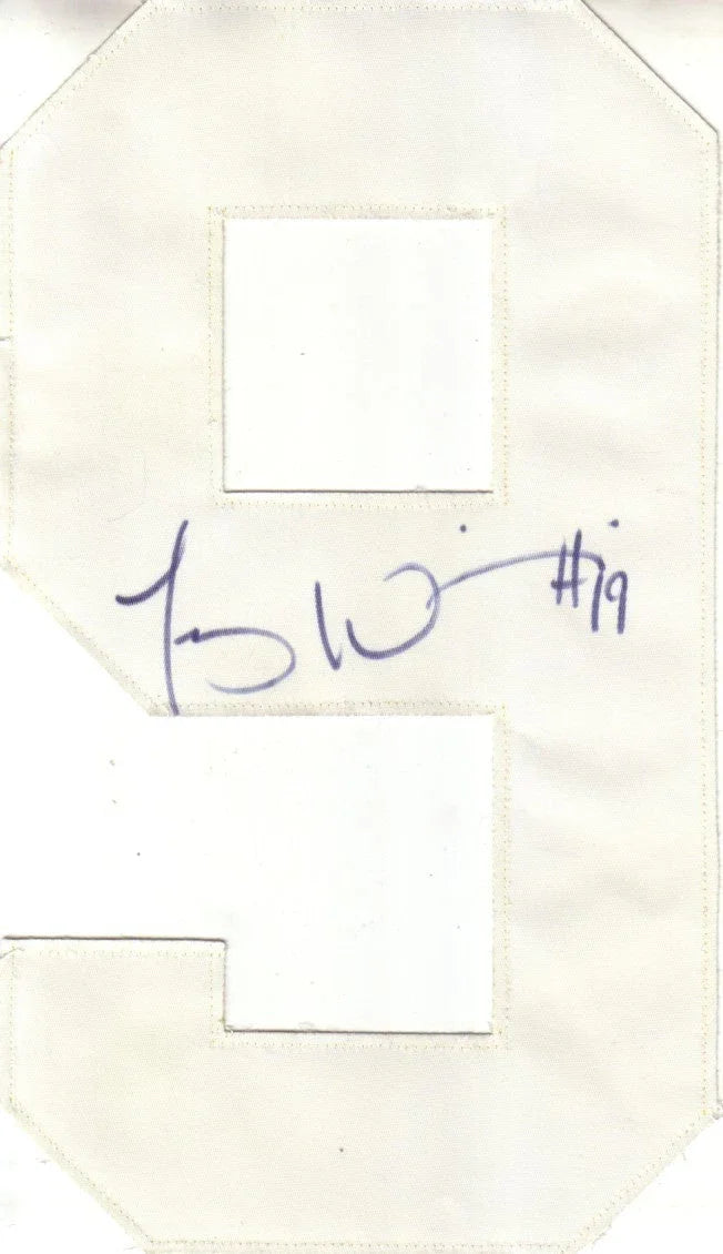 Troy Williamson autographed Minnesota Vikings jersey number - AutographsForSale.com