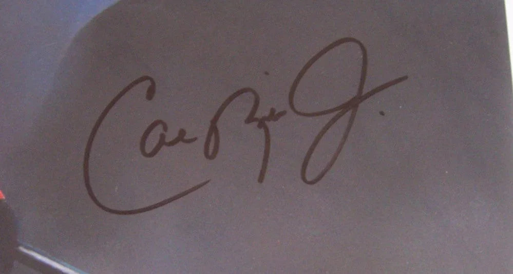 Cal Ripken signed Orioles 1997 litho framed STEINER - AutographsForSale.com