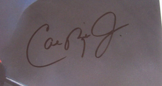 Cal Ripken signed Orioles 1997 litho framed STEINER - AutographsForSale.com