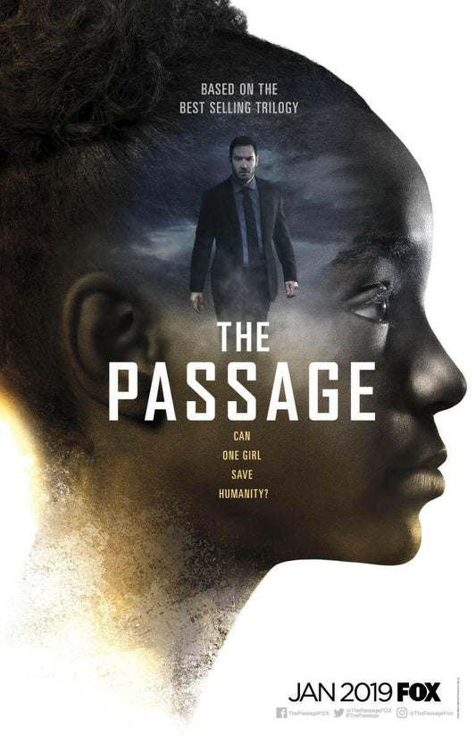 Passage 2018 SDCC 11x17 poster Mark-Paul Gosselaar Saniyya Sidney - AutographsForSale.com