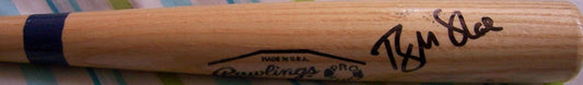 Brian McRae signed Rawlings Big Stick mini Baseball Bat Cubs Royals - AutographsForSale.com