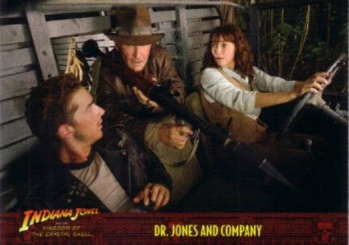 Indiana Jones & Kingdom of Crystal Skull 2008 Topps card P4 - AutographsForSale.com