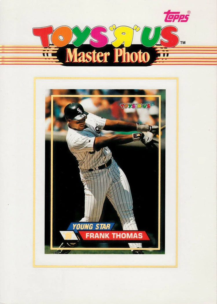 Frank Thomas White Sox 1993 Stadium Club Toys R Us Master Photo card - AutographsForSale.com