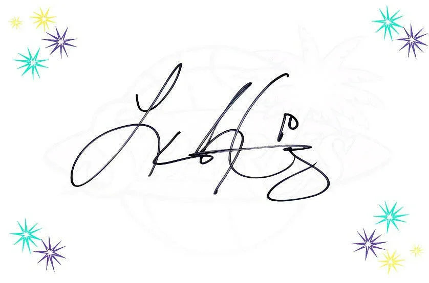 Lindsey Harding autographed WNBA LA Sparks logo card - AutographsForSale.com