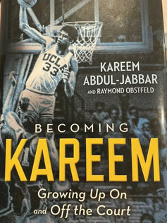 Kareem Abdul-Jabbar signed Becoming Kareem book JSA Lakers - AutographsForSale.com