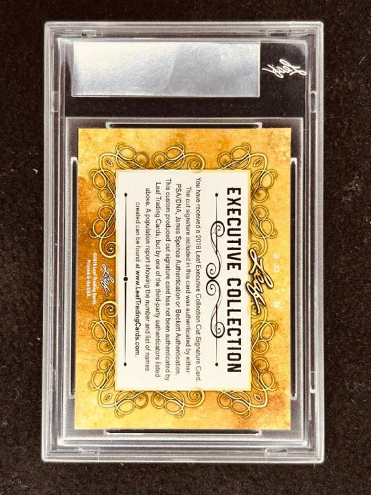 Tim Howard 2018 Leaf Masterpiece Cut Signature certified signed card 1/1 JSA USMNT - AutographsForSale.com