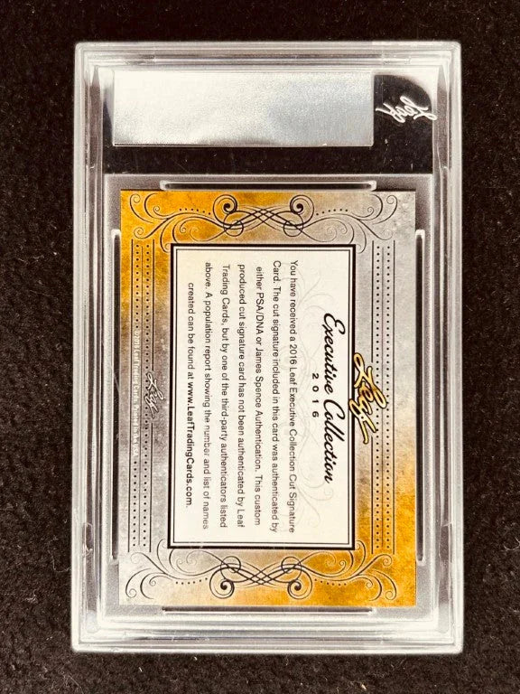 Ivan Lendl 2016 Leaf Masterpiece Cut Signature certified signed tennis card 1/1 - AutographsForSale.com