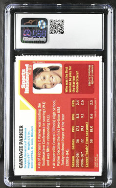 Candace Parker Tennessee Vols 2007 SI for Kids RC CSG 7 - AutographsForSale.com