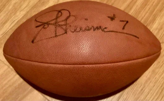 Joe Theismann signed Wilson NFL Game Football JSA Redskins - AutographsForSale.com