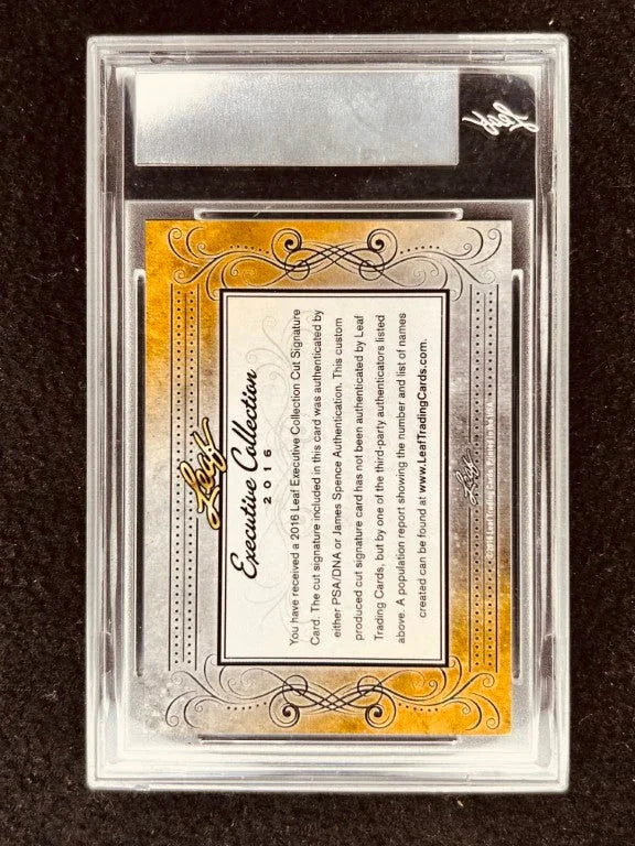 Richard Petty 2016 Leaf Masterpiece Cut Signature autograph card 1/1 JSA NASCAR - AutographsForSale.com