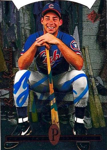 Brooks Kieschnick signed Cubs 1994 Upper Deck SP Die Cut card - AutographsForSale.com