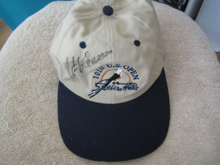 Retief Goosen autographed 2001 US Open golf cap or hat - AutographsForSale.com