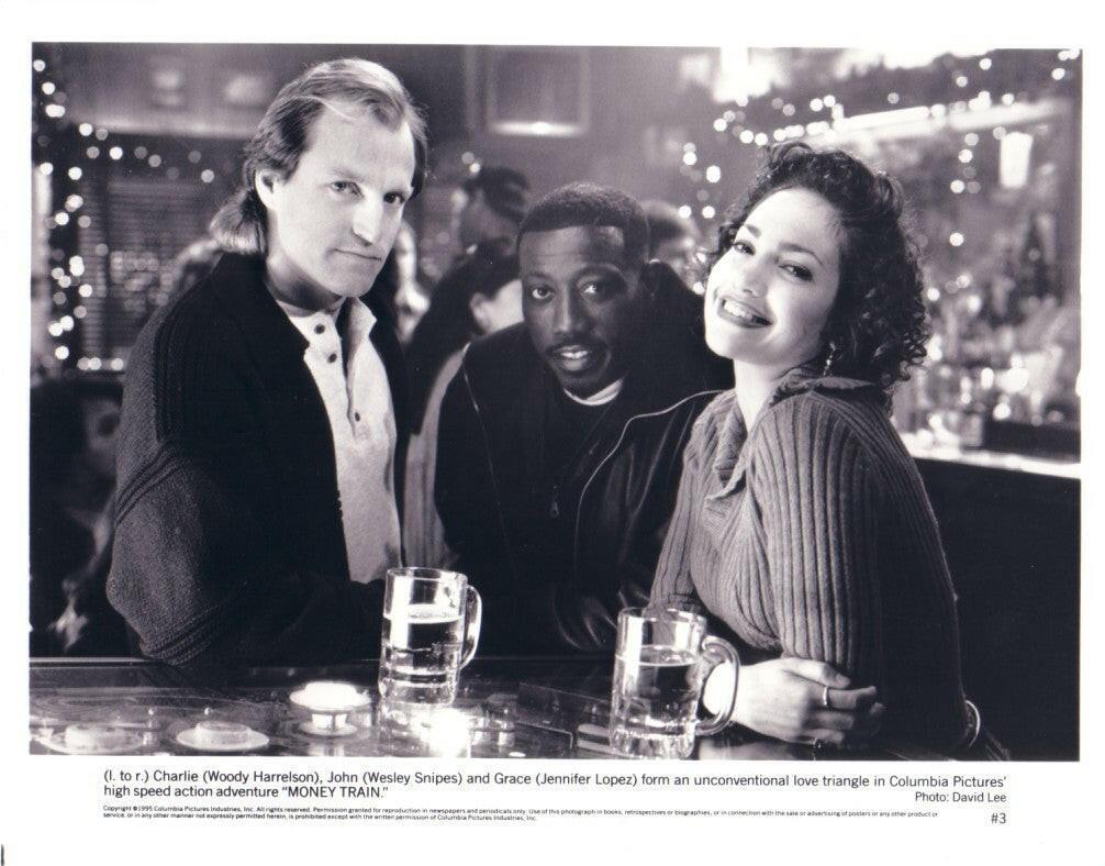 Money Train 2 8x10 movie photos Woody Harrelson Jennifer Lopez Wesley Snipes - AutographsForSale.com