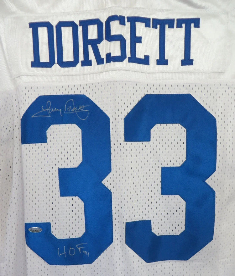 Tony Dorsett signed Dallas Cowboys jersey w/ HOF 94 TriStar - AutographsForSale.com