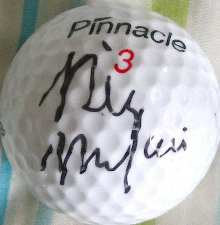 Billy Mayfair autographed golf ball - AutographsForSale.com