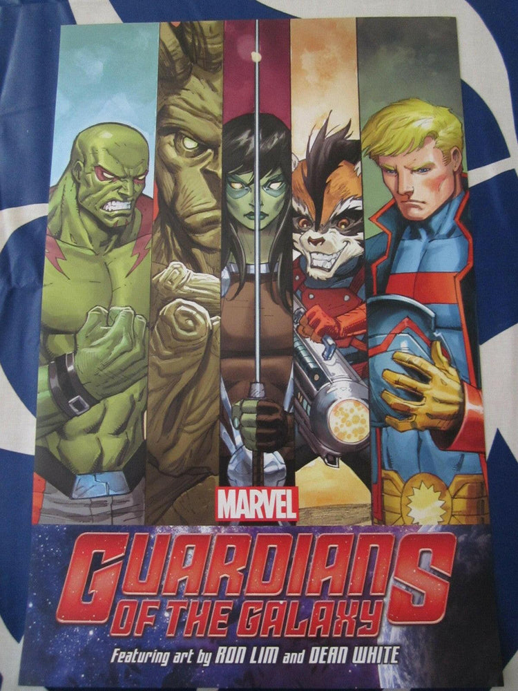 Guardians of Galaxy Marvel Comics 2014 SDCC mini poster - AutographsForSale.com