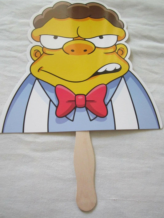 The Simpsons Moe Szyslak 2017 Comic-Con promo fan - AutographsForSale.com