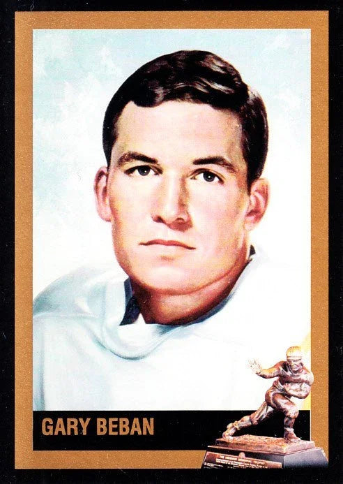Gary Beban UCLA Bruins 1967 Heisman Trophy winner card - AutographsForSale.com