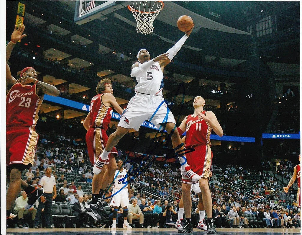 Josh Smith autographed Atlanta Hawks 8x10 photo - AutographsForSale.com