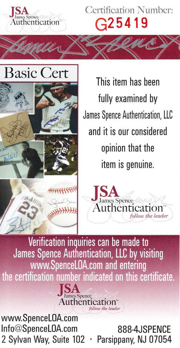 Jimmy Carter and Rosalynn Carter autographed 8x10 inauguration photo JSA - AutographsForSale.com