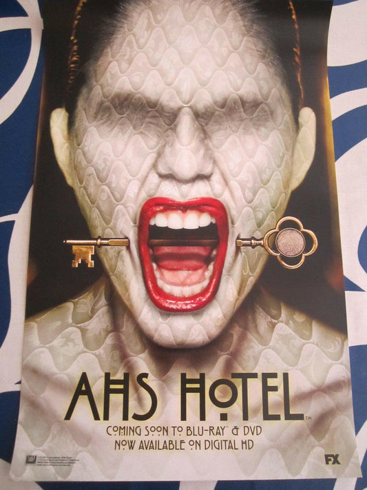 American Horror Story Hotel 2016 SDCC mini Fox poster - AutographsForSale.com