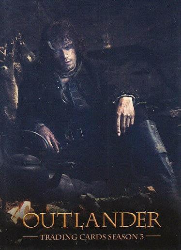 Outlander Season 3 Cryptozoic 2018 Wondercon card P1 Sam Heughan - AutographsForSale.com