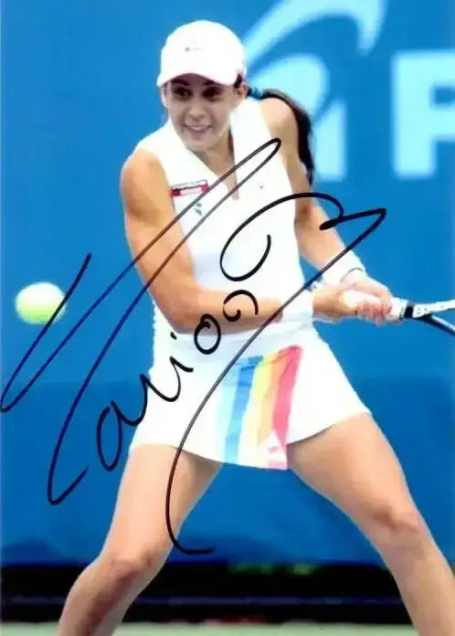 Marion Bartoli autographed 5x7 tennis photo - AutographsForSale.com