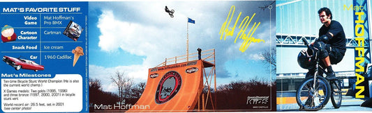 Mat Hoffman 2001 Sports Illustrated for Kids BMX jumbo card - AutographsForSale.com
