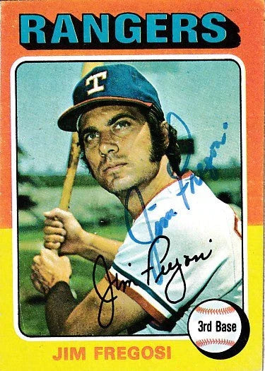 Jim Fregosi autographed Texas Rangers 1975 Topps card - AutographsForSale.com