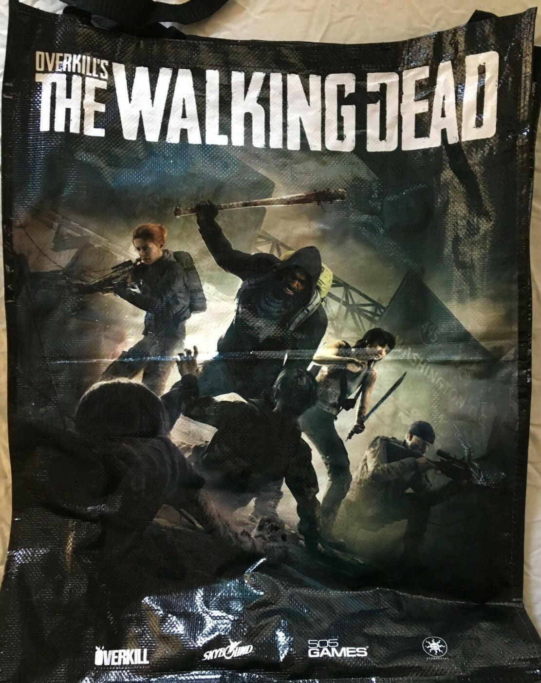 Walking Dead Overkill 2018 SDCC big tote bag backpack - AutographsForSale.com