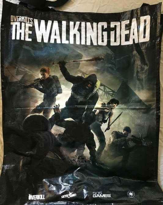 Walking Dead Overkill 2018 SDCC big tote bag backpack - AutographsForSale.com